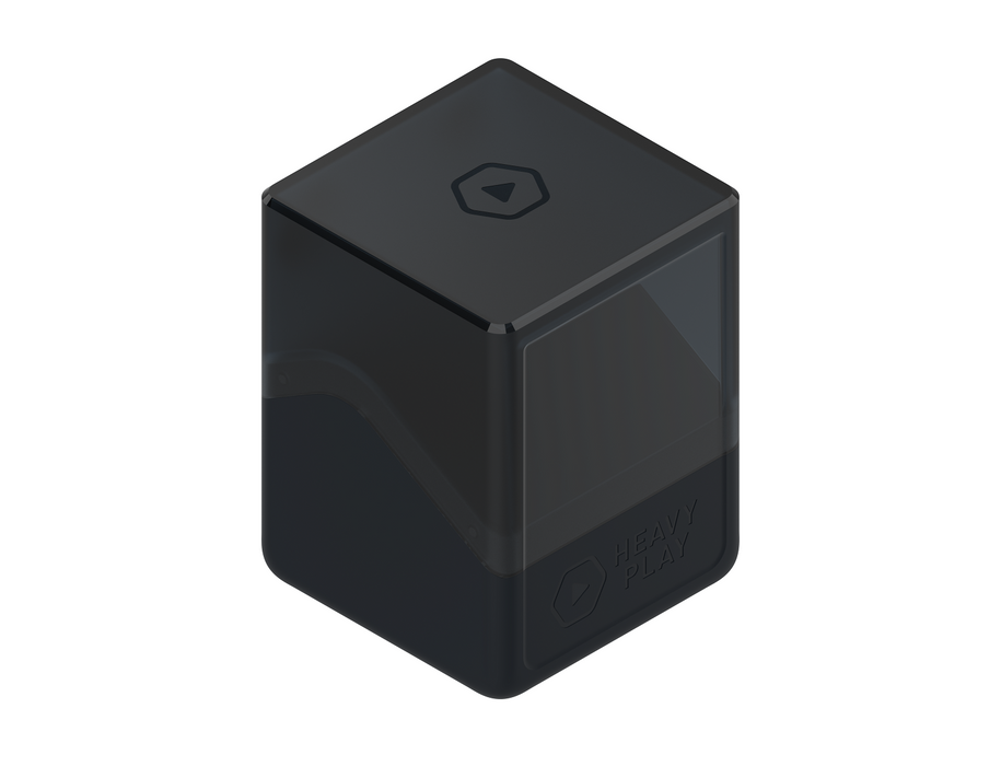 RFG Deck Box 100 DS | Warlock Black | Heavy Play