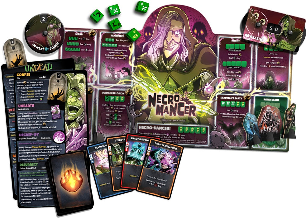 [PREORDER] Necromancer | Hero Pack | Dice Throne