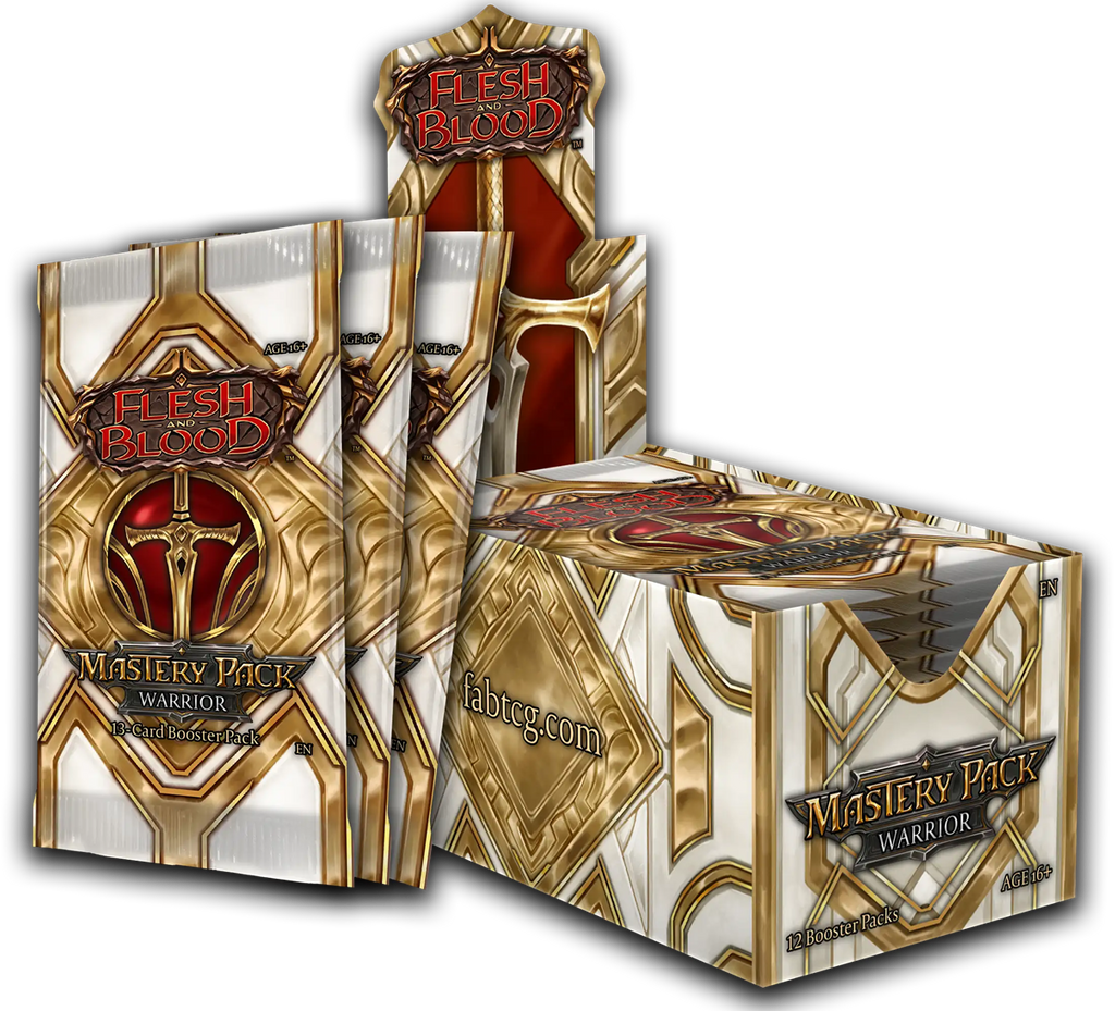 Warrior Booster Box | Mastery Pack | Flesh and Blood — Heroes World