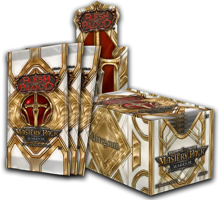 [PREORDER 08/07/2026] FLESH AND BLOOD MASTERY PACK WARRIOR BOOSTER | TCG | Legend Story Studios