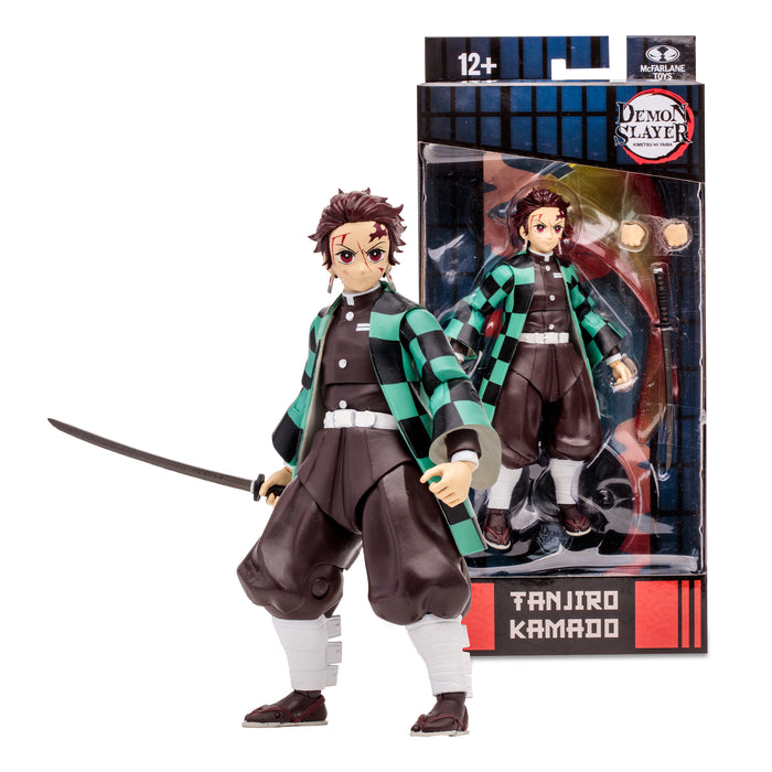 DEMON SLAYER 7" WV3-TANJIRO KAMADO(RUI BATTLE VAR) | Action Figure | McFarlane Toys