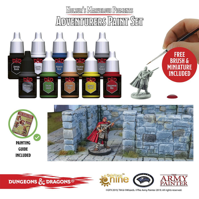 DND ADVENTURERS PAINT SET