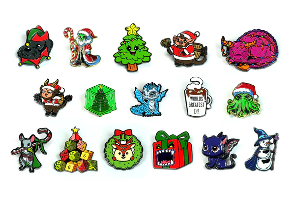 Holiday Mystery Dice Set | Dungeons & Dragons RPG | 1985 Games