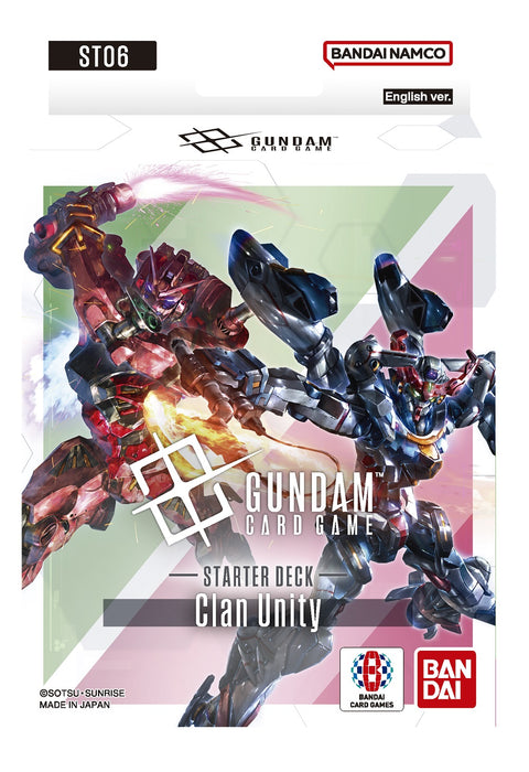 GUNDAM CG ST-06 CLAN UNITY STARTER DECK | CARD GAME | Bandai