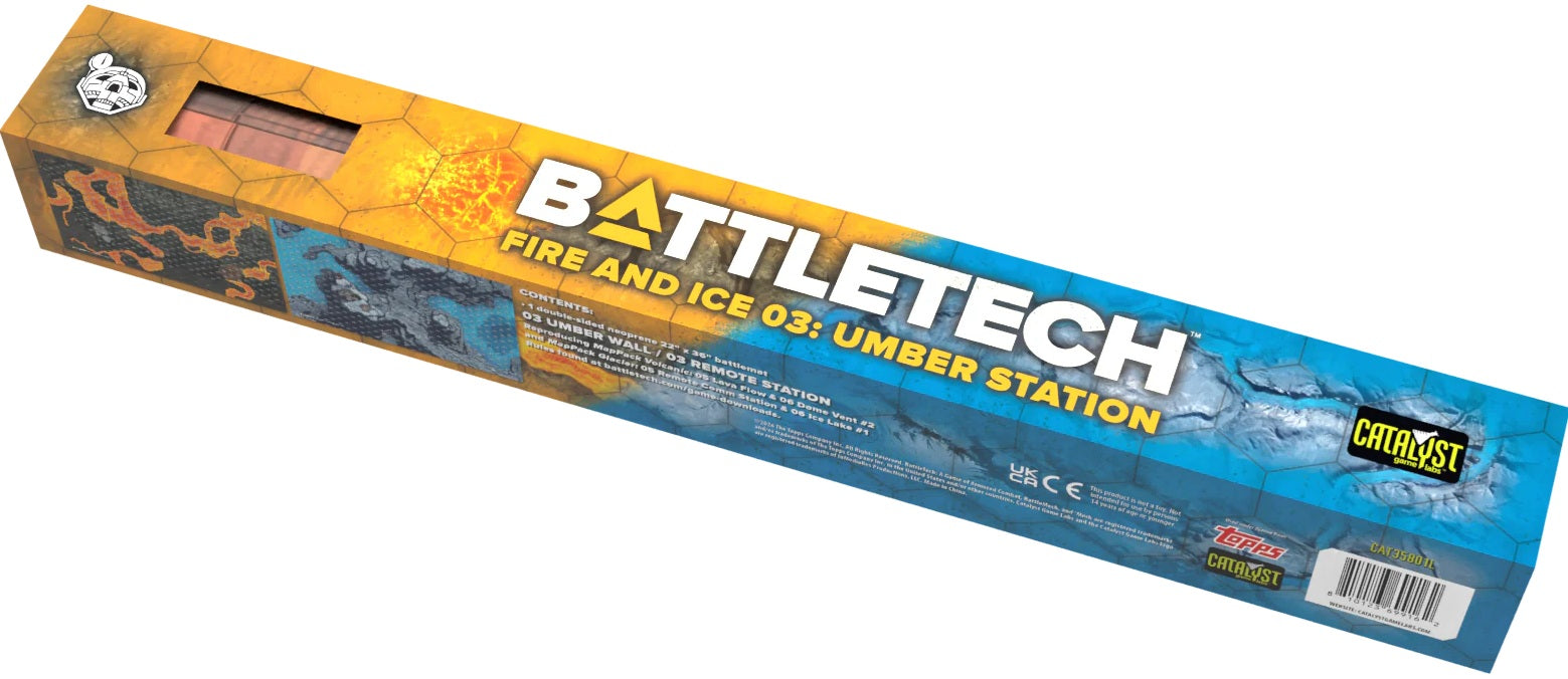 Fire and Ice 03: Umber Station | Battle Mat | Battletech
