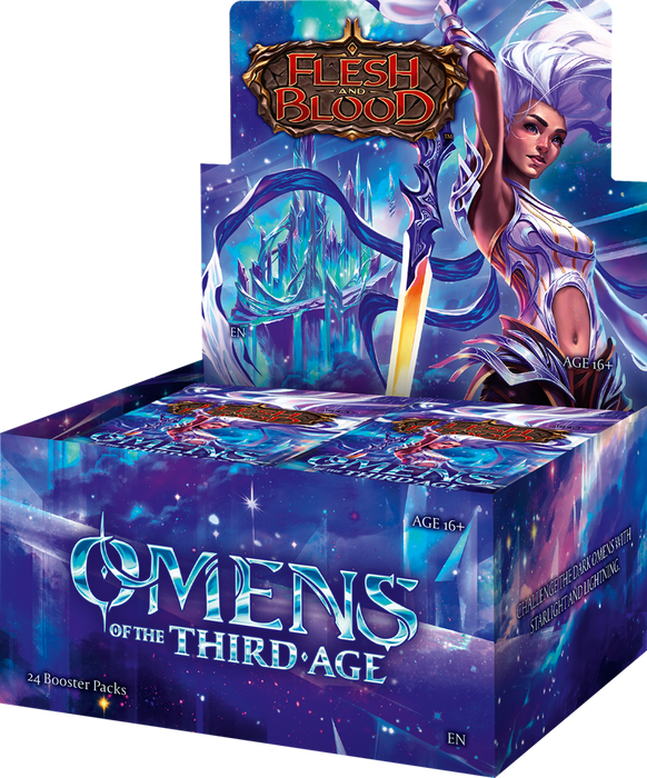 FLESH AND BLOOD OMENS OF THE THIRD AGE  BOOSTER BOX | TCG | Legend Story Studios