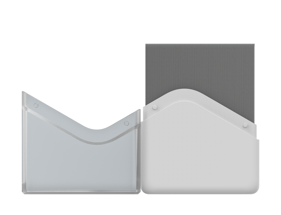 RFG Deck Box 100 DS | Cleric White | Heavy Play