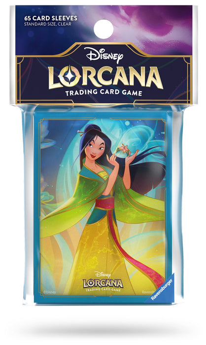 DISNEY LORCANA SET 9 MULAN CARD SLEEVES