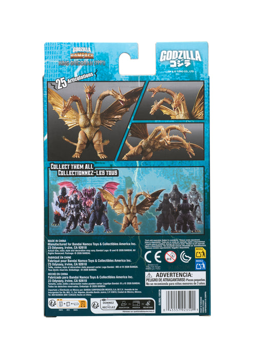 King Ghidorah 1991 | Godzilla | 6" Scale Rampage Action Figure