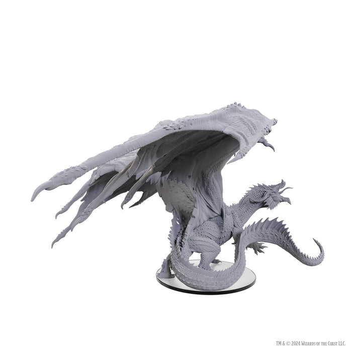 Adult Red Dragon Tyrant | Unpainted Miniature | Dungeons & Dragons Icons of the Realm
