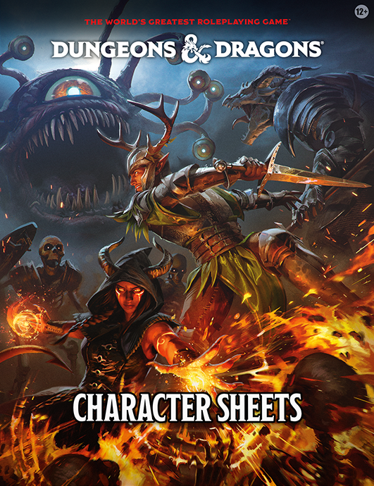 DUNGEONS & DRAGONS 2024 CHARACTER SHEETS