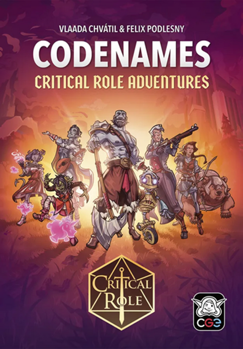 Codenames: Critical Role Adventures | Board Game |