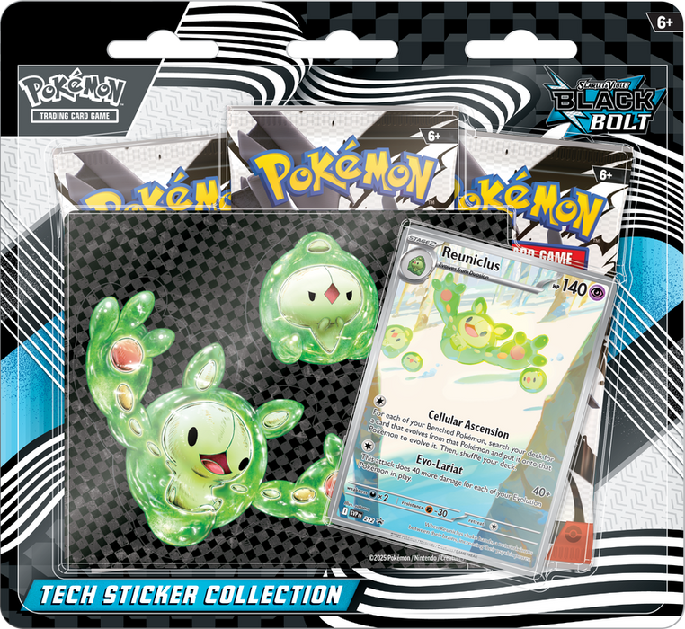 Tech Sticker Collection | SV10.5 Black Bolt | Pokemon TCG