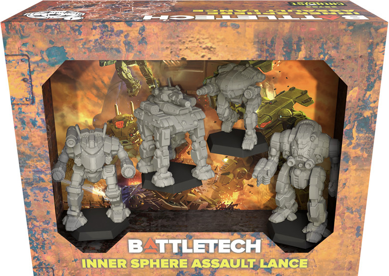 BATTLETECH INNER SPHERE ASSAULT LANCE FORCEPACK