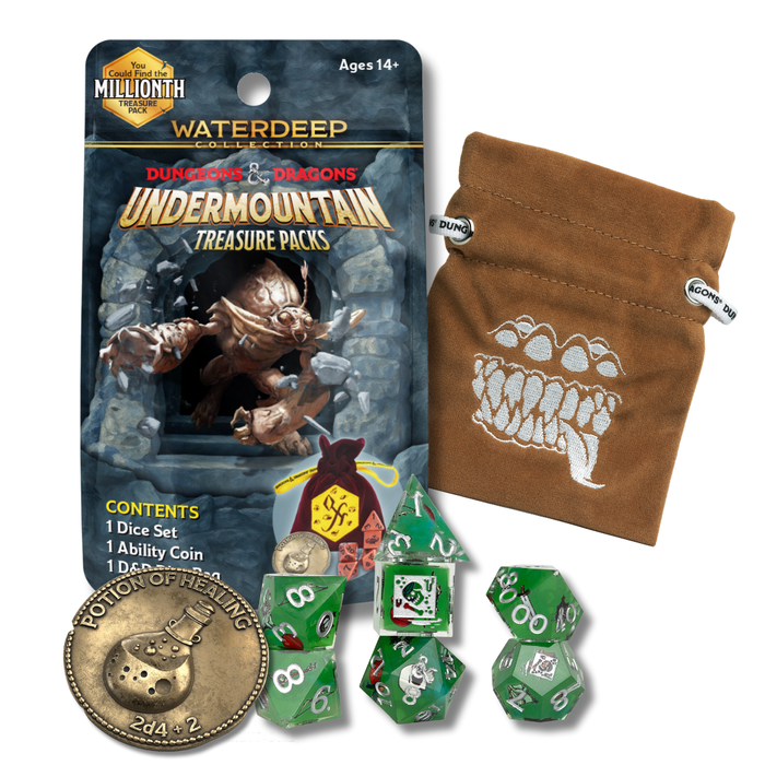 Undermountain Treasure Packs | Dungeons & Dragons RPG | Sirius Dice
