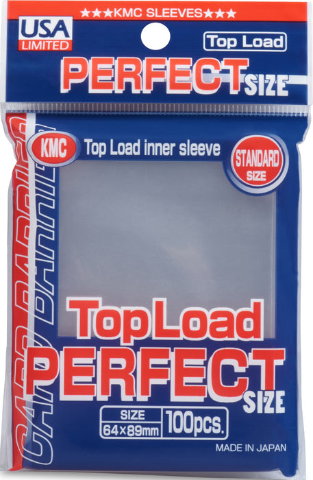 KMC PERFECT FIT SLEEVES 100 Count Package (KMC-PS2000)