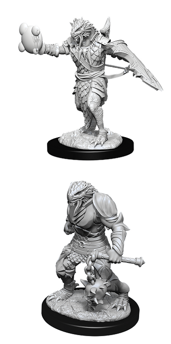 DND UNPAINTED MINIS WV11 MALE DRAGONBORN PALADIN
