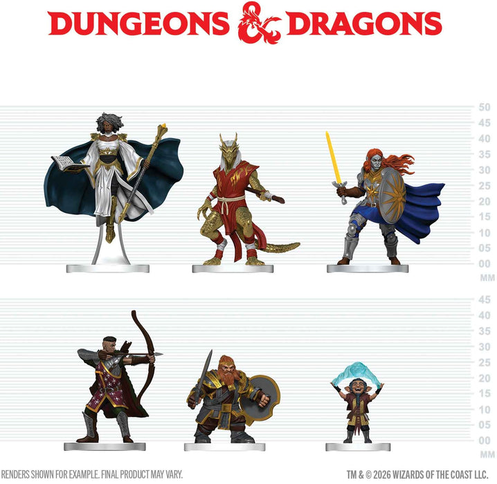 D&D Icons of the Realms Swords & Staves Starter Set