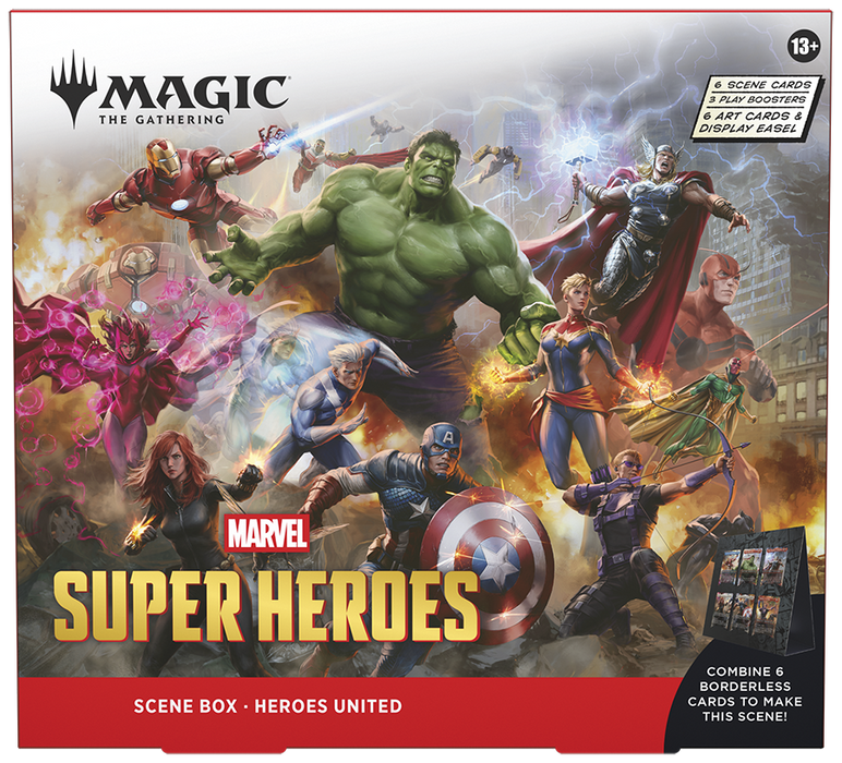 [PREORDER] Scene Boxes (Set of 2) | Marvel Super Heroes | Magic the Gathering TCG