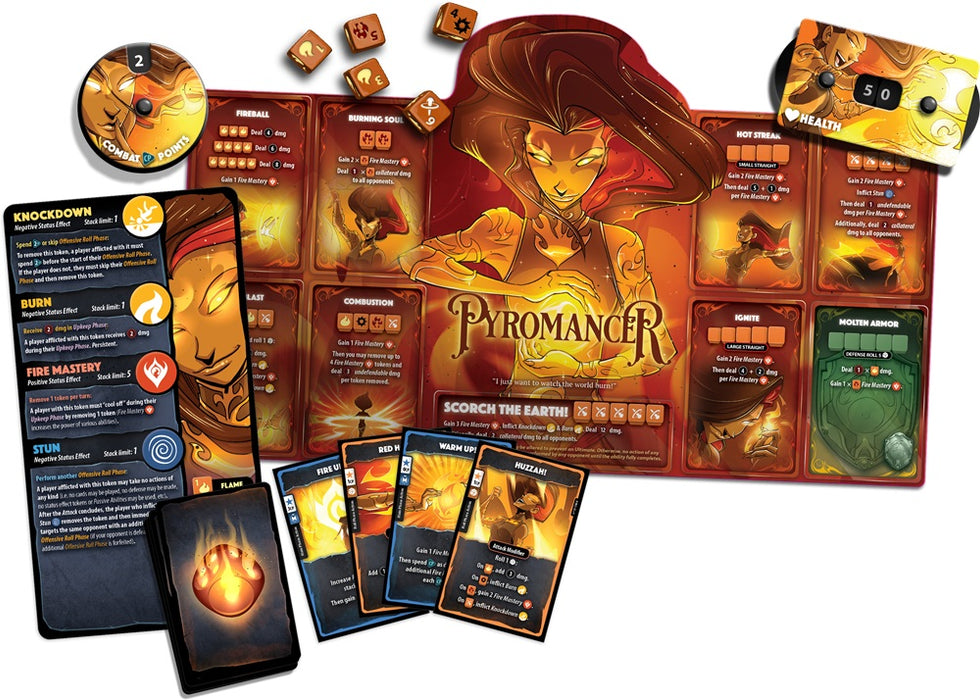 [PREORDER] Pyromancer | Hero Pack | Dice Throne