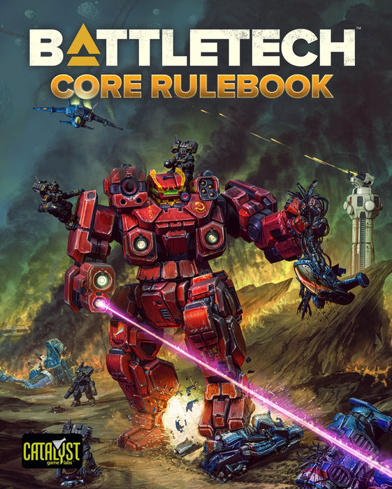 Battletech 2026 Core Rulebook | Hardcover | Catalyst Game Labs
