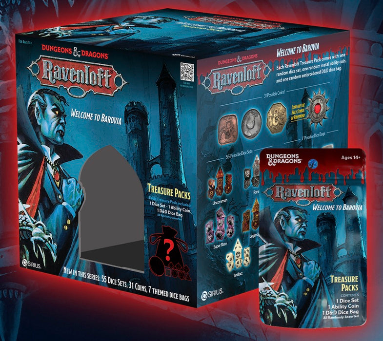 DND RAVENLOFT: CASTLE RAVENLOFT TREASURE PACK | DICE | Sirius