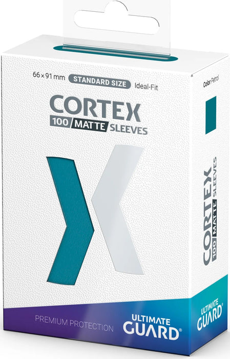 UG SLEEVES CORTEX STD MATTE PETROL 100CT