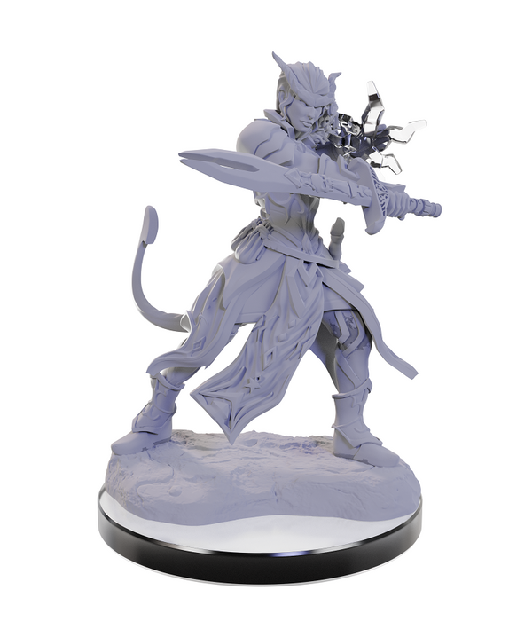 DND UNPAINTED MINIS WV22 TIEFLING WARLOCKS | DnD | Wizkids