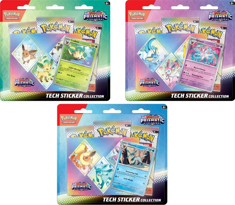 Tech Sticker Collection | SV8.5 Prismatic Evolutions | Pokemon TCG