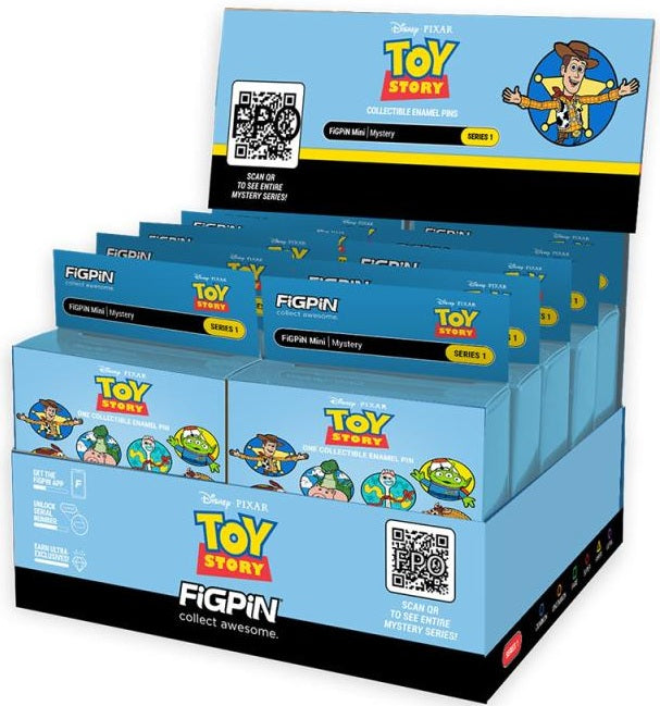 Toy Story 5 | Series 1 Mystery Minis Full Box | FiGPiN