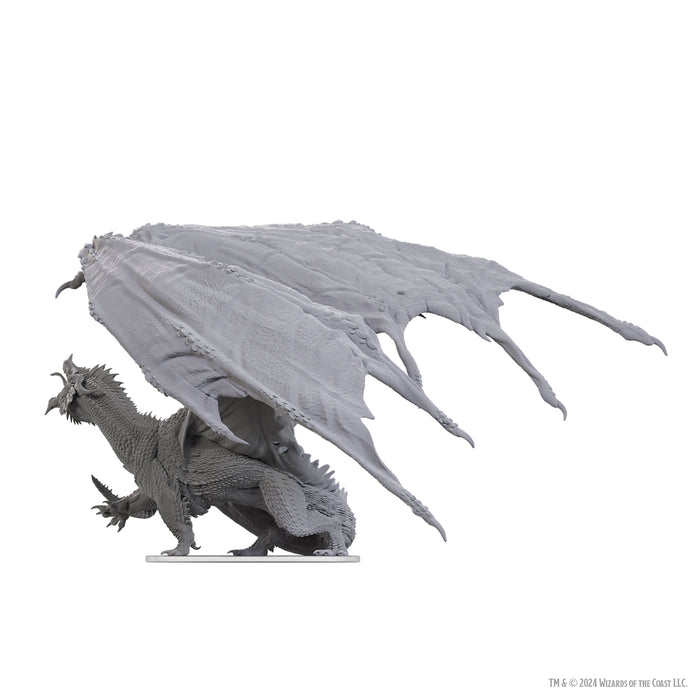 Adult Red Dragon Tyrant | Unpainted Miniature | Dungeons & Dragons Icons of the Realm
