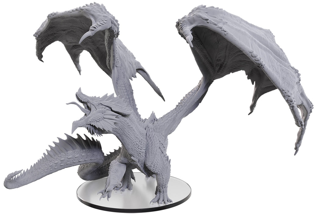 Adult Red Dragon Tyrant | Unpainted Miniature | Dungeons & Dragons Icons of the Realm