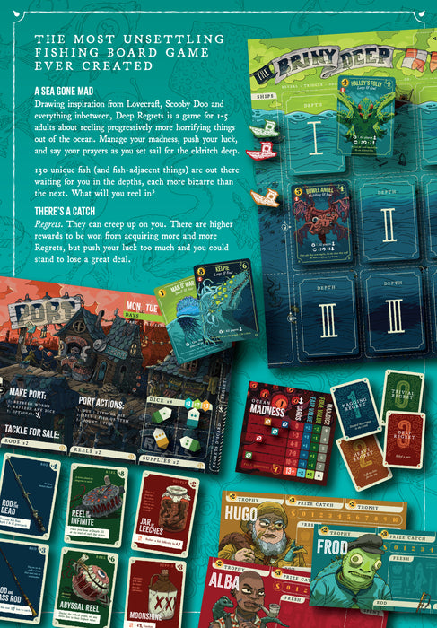 Deep Regrets | Boardgame | Tettix Games