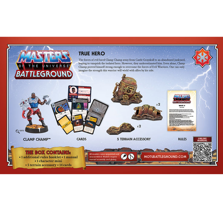 MOTU BATTLEGROUND WAVE 9: MASTERS OF THE UNIVERSE FACTION | Miniature Game | Archon Studios