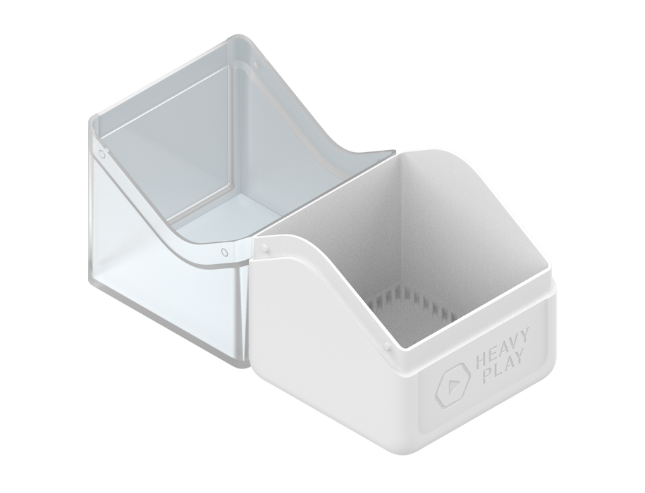 RFG Deck Box 100 DS | Cleric White | Heavy Play