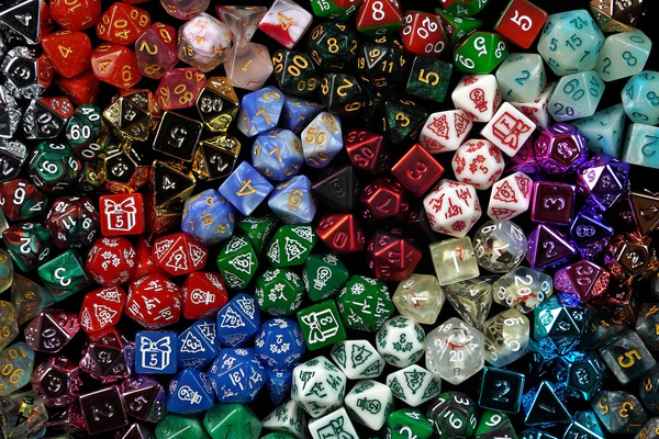 Holiday Mystery Dice Set | Dungeons & Dragons RPG | 1985 Games