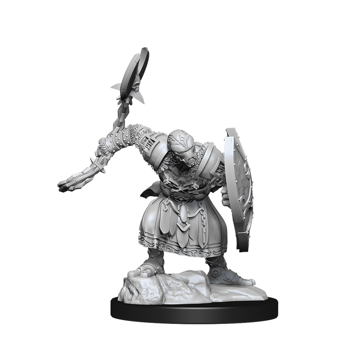 DND UNPAINTED MINIS WV14 WARFORGED BARBARIAN