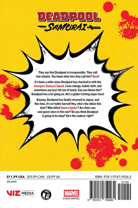 Deadpool: Samurai Volume 3 | Manga | Viz Media