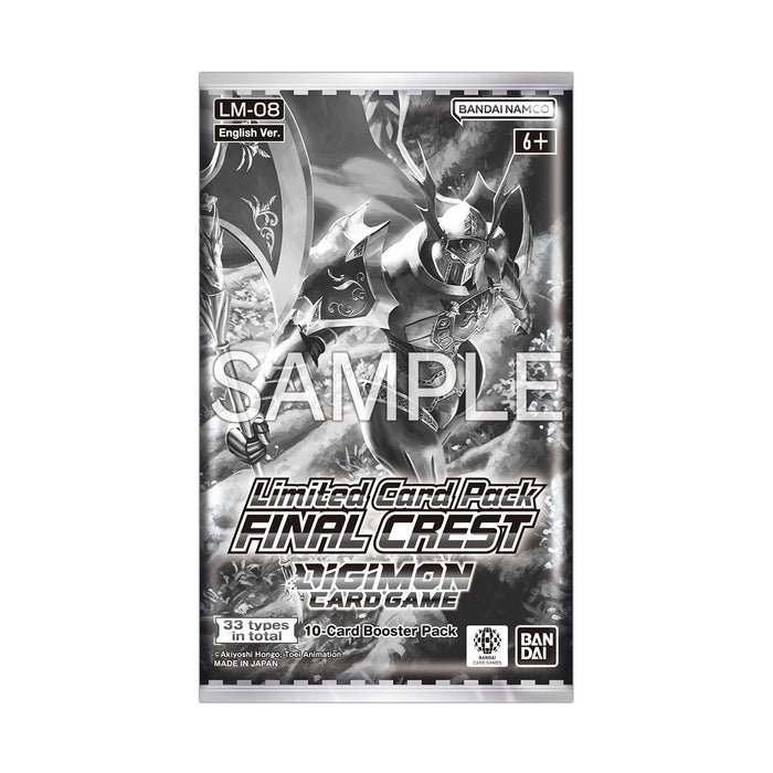 [PREORDER] Limited Card Pack | LM-08 Final Crest | Digimon Card Game