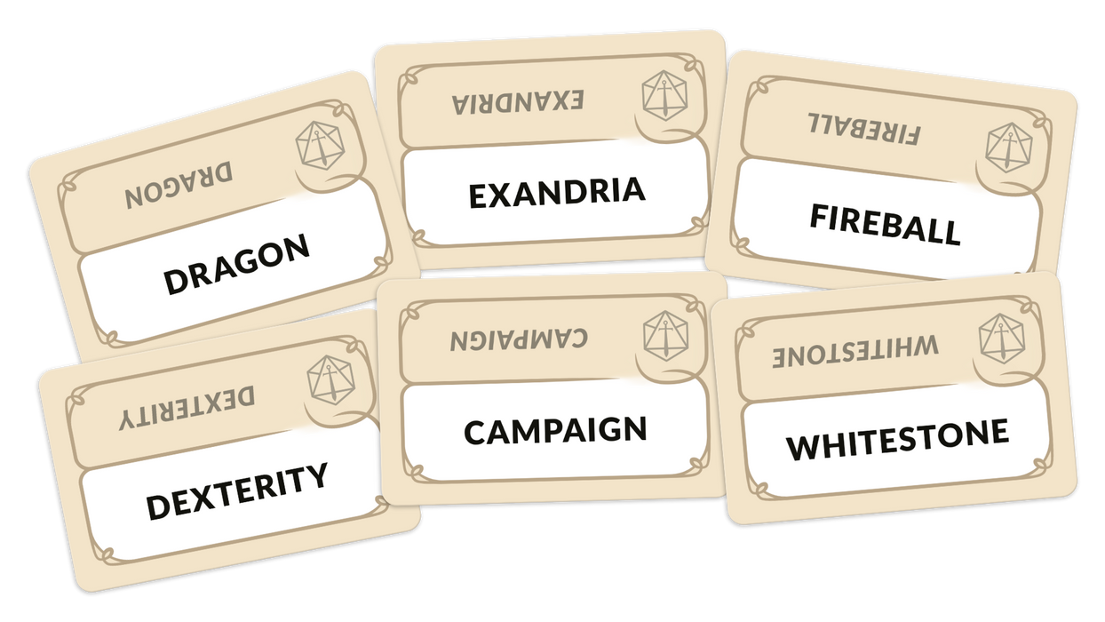 Codenames: Critical Role Adventures | Board Game |