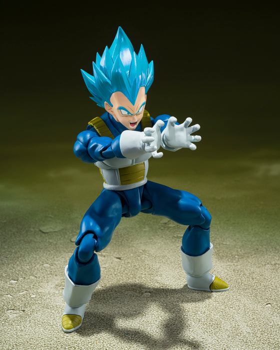 TAMASHII NATIONS DRAGON BALL SUPER SAIYAN GOD SUPER SAIYAN VEGETA UNWAVERING SAIYAN PRIDE S.H. FIGUARTS