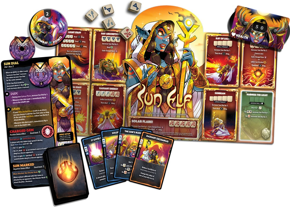[PREORDER] Sun Elf | Hero Pack | Dice Throne