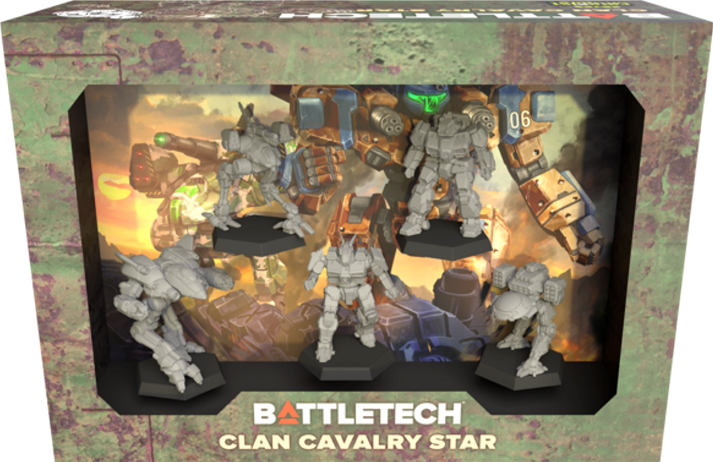 [PREORDER] BATTLETECH CLAN CAVALRY STAR FORCEPACK