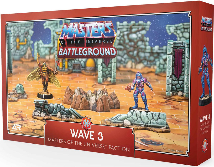 MOTU BATTLEGROUND WAVE 3: MASTERS OF THE UNIVERSE FACTION | Miniature Game | Archon Studios