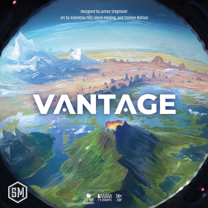 VANTAGE (Jamey Stegmaier) | Board Game | Stone Maier Games
