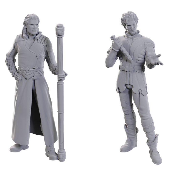 DND UNPAINTED MINIS SPECIAL EDITION BALDUR'S GATE 3 - GALE & ASTARION
