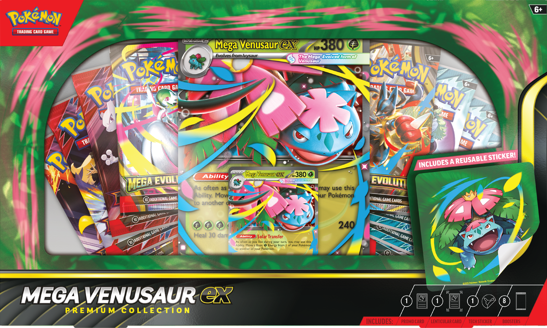 POKEMON MEGA VENUSAUR EX PREMIUM COLLECTION