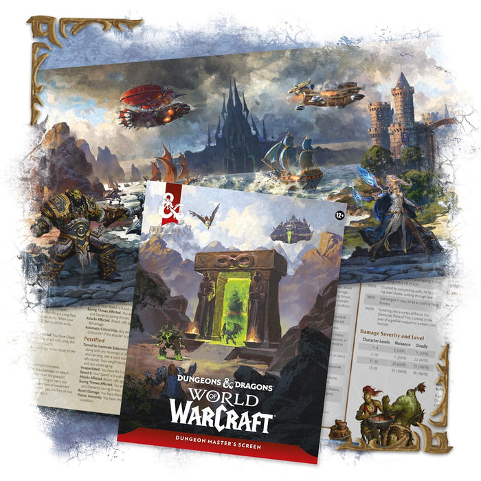 [PREORDER] DM Screen | World of Warcraft | Dungeons & Dragons RPG