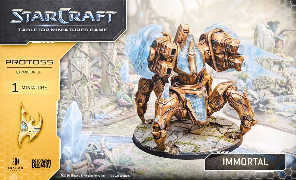 [PREORDER] STARCRAFT PROTOSS IMMORTAL EXPANSION SET | Miniature Game | Archon Studios