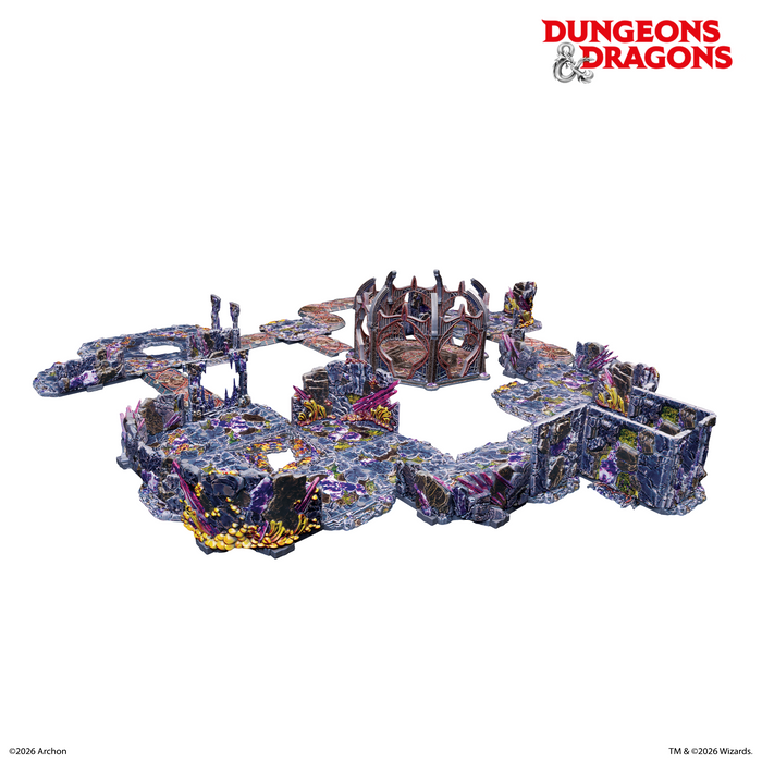 Pre-Painted Underdark Terrain Set | Dungeons & Dragons | Wizards Of The Coast